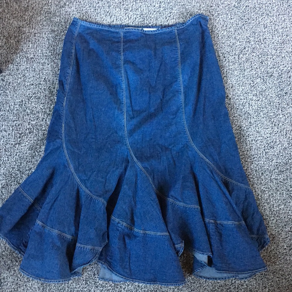 Christopher & Banks Denim Skirt
